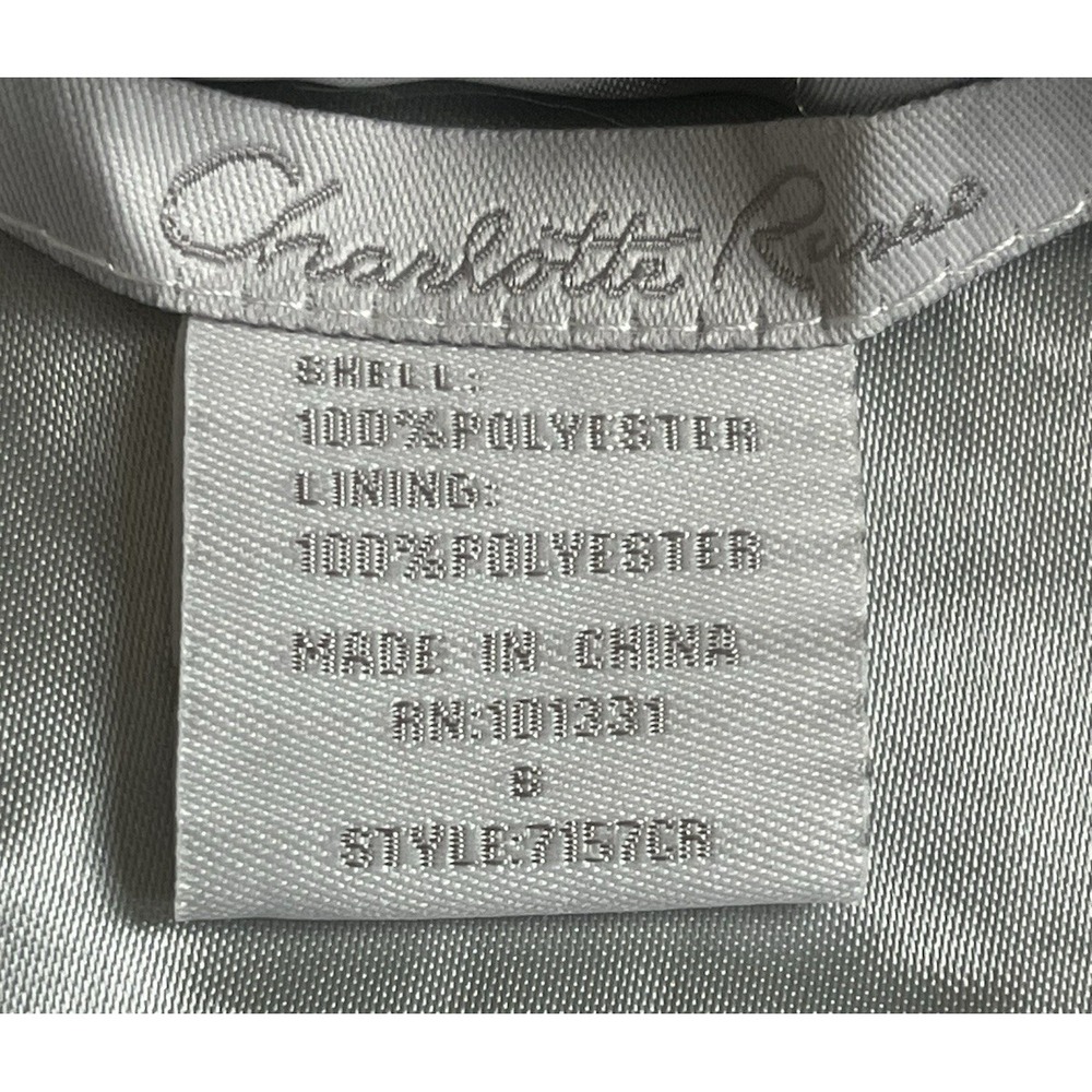 Vintage‎ Y2K Charlotte Russe Grey Faux Fur Cropped Shrug Jacket Small Old Money - Picture 4 of 12